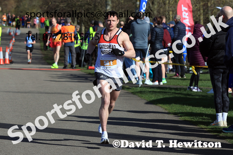 Masters Men Over-35s to 49s, 2026 NECAA Royal Signals Road Relays, Hetton Lyons Country Park, Hetton le Hole. Photo: David T. Hewitson/Sports for All Pics